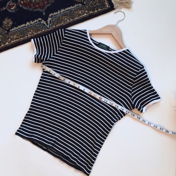 Vintage Ralph Lauren striped ringer tee - Picture 4 of 4